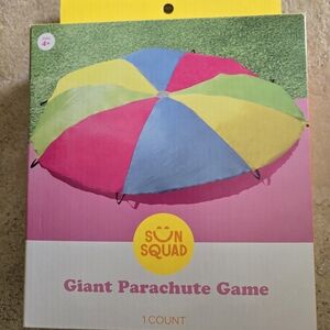 Sun Squad Giant Parachute Game with Multicolor Panels